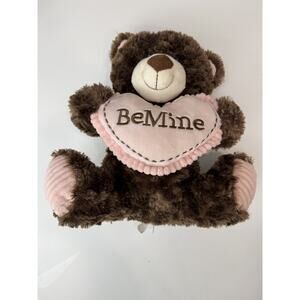 Linzy Toys Be Mine Teddy Bear Plush 14" Valentine's Day Stuffed Animal